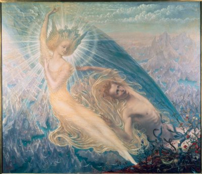İhtişamlar Meleği by Jean Delville