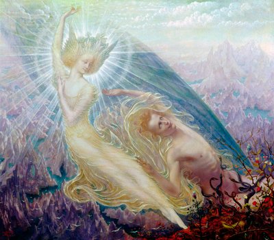 İhtişamlar Meleği by Jean Delville