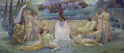 Platon Okulu by Jean Delville