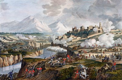 Rovereto Savaşı, İtalya, 18 Fructidor, Yıl 4 Eylül 1796 by Jean Duplessis Bertaux