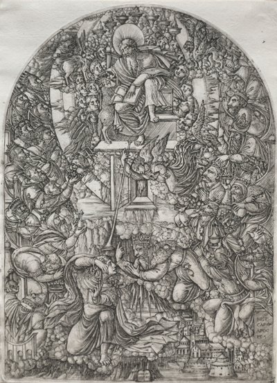 Kıyamet: Aziz John Cennete Çağrıldı, 1555. by Jean Duvet