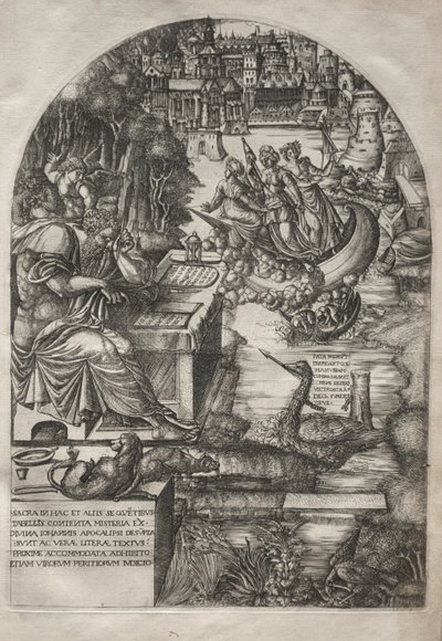 Kıyamet: Kıyameti İnceleyen Yorgan, 1555. by Jean Duvet