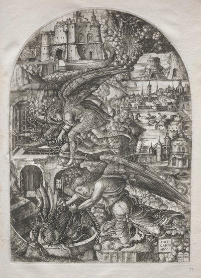 Apocalypse: Bin Yıl Boyunca Şeytan Bağlandı, 1546-1555. by Jean Duvet