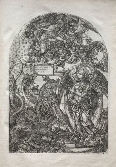 Kıyamet: Aziz Michael ve Ejderha by Jean Duvet