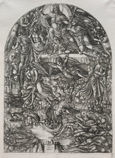 Kıyamet: Yedinci Mühürün Açılması, 1561. by Jean Duvet
