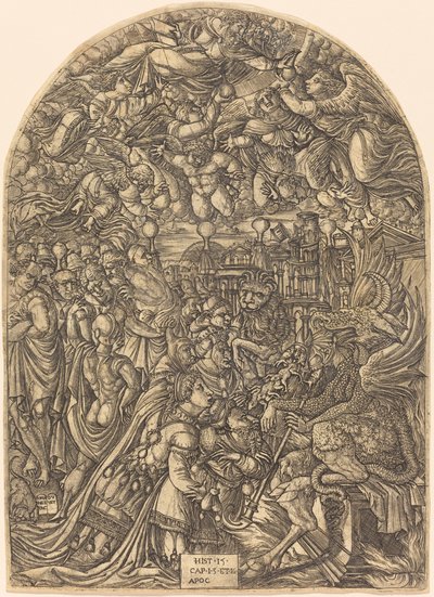 Ejderha ve Canavar by Jean Duvet