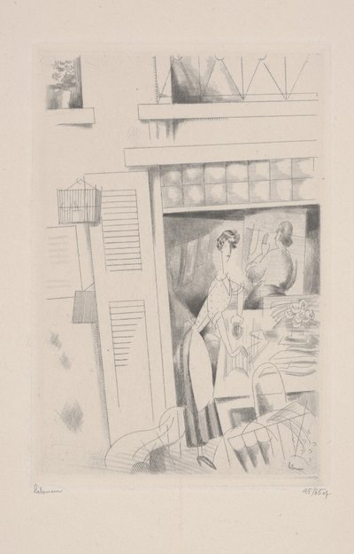 çamaşırcı by Jean Emile Laboureur