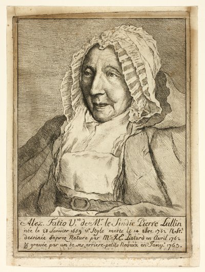 Madam Pierre Lullin-Fatio by Jean Étienne Liotard