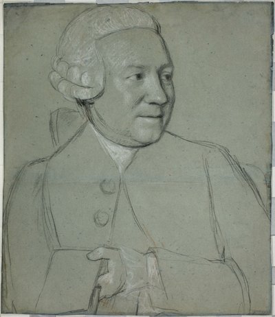 Sağa Dönmüş Kitap Tutan Bir Adamın Portresi by Jean Étienne Liotard