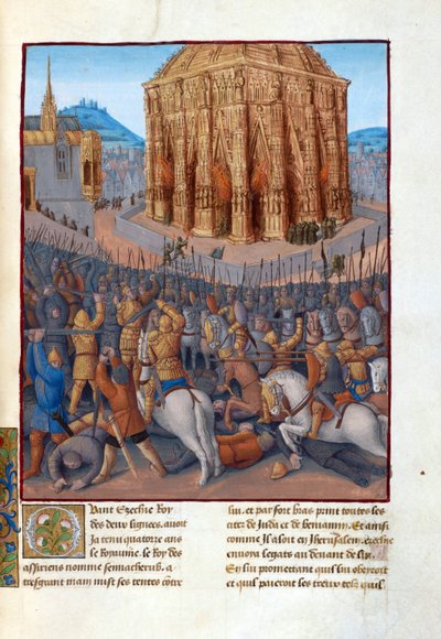 Babil Nebuchadnezzar II (604-562 avant JC) - Kudüs Kuşatması, II. Nebuchadnezzar tarafından. Flavius ​​​​Josephus