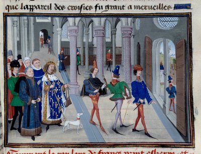 Jean Fouquet (1420-1481), Paris, Library of the Arsenal by Jean Fouquet