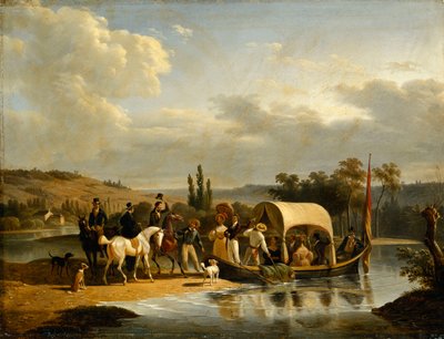 Ayrılış, 1836 by Jean Francois Demay