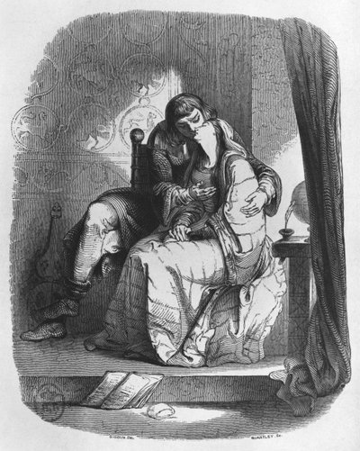 Heloise ve Abelard öpüşme, 