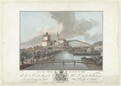 Gezicht op Thun Thun