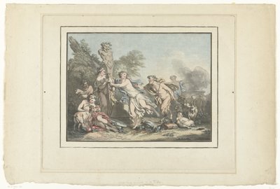 saters içinde Herderinnen Sistematik İbadet by Jean Francois Janinet