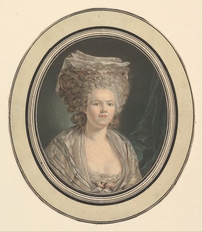 Matmazel Rose Bertin, Terzi - Marie-Antoinette.n.d. by Jean Francois Janinet