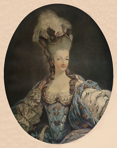Marie Antoinette, Fransa Kraliçesi, 1777, 1913 by Jean Francois Janinet