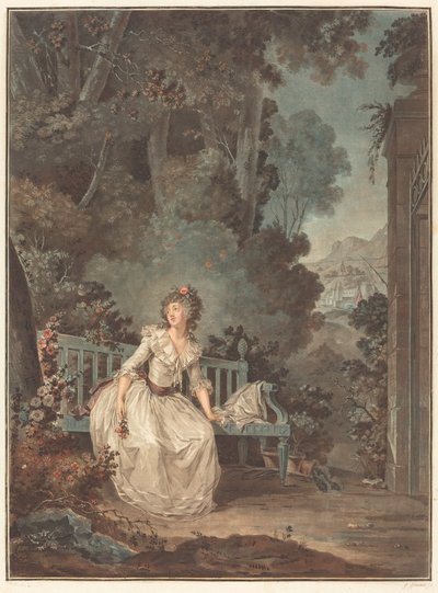 Nina, ou La Folle par amour Nina veya The Woman Maddened by Love, 1787. by Jean Francois Janinet