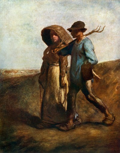 İşe Gitmek, c1850-1851, 1912. by Jean Francois Millet