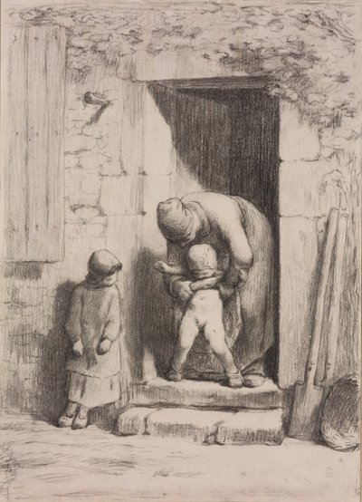 Anne Başvurusu by Jean Francois Millet