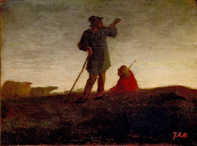 Sürüyü Hatırlamak, 1866-1872 by Jean Francois Millet
