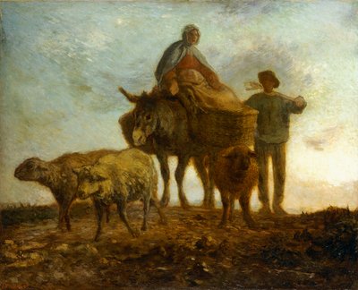 Tarlalardan Dönüş, by Jean Francois Millet