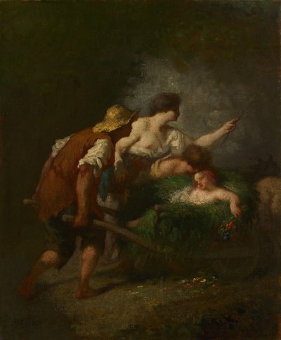 Tarlalardan Dönüş, c.1846-1847 by Jean Francois Millet
