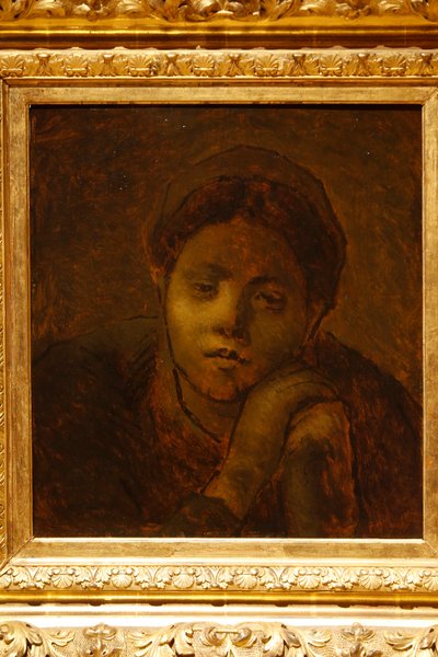 Çubuğunda dinlenen çoban, 1872 by Jean Francois Millet