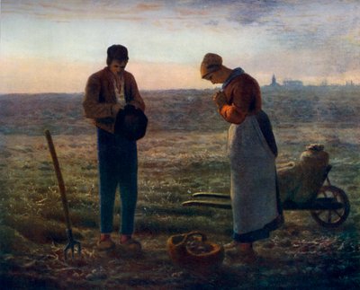 Angelus, 1857-1859, 1912. by Jean Francois Millet