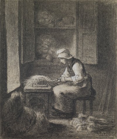 tarakçı by Jean Francois Millet