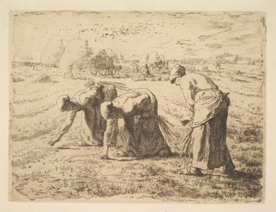 Gleaners, 1834-75. by Jean Francois Millet