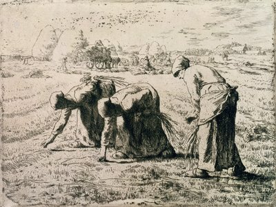 Toplayıcılar, 1855 by Jean Francois Millet