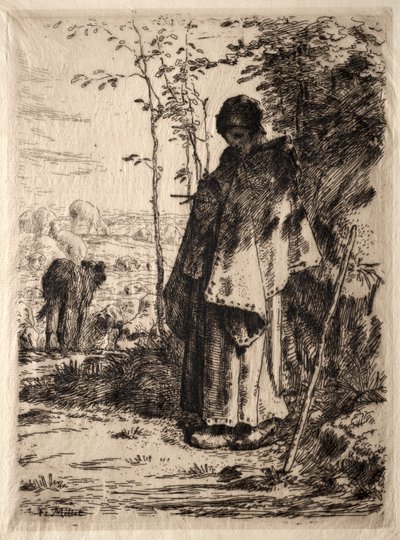 Büyük Çoban by Jean Francois Millet