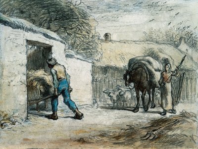 Tarladan Dönüş by Jean Francois Millet