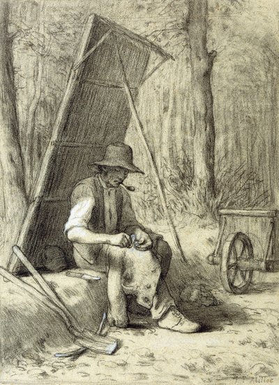 Yol Tamircisi, by Jean Francois Millet