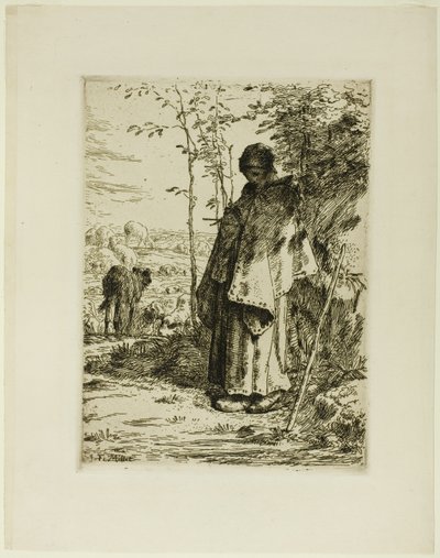 Çoban Örgüsü by Jean Francois Millet