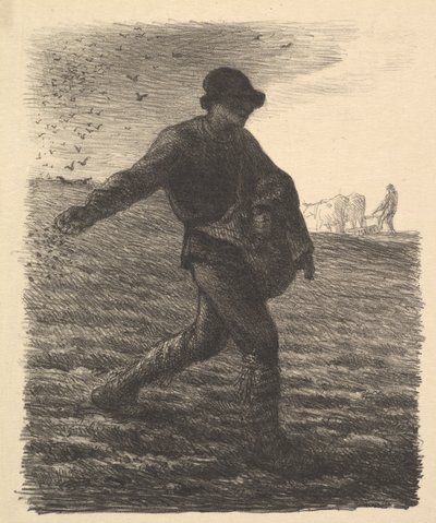 Ekici, 1851. by Jean Francois Millet