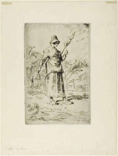 döndürücü by Jean Francois Millet
