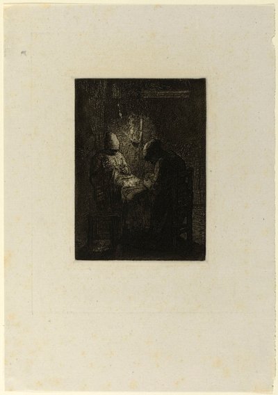 nöbet by Jean Francois Millet