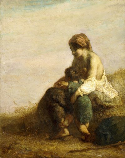 Gezginler, by Jean Francois Millet