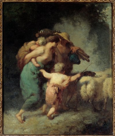 Sürünün dönüşü. Jean Francois Millet