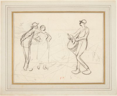 üç rakam by Jean Francois Millet