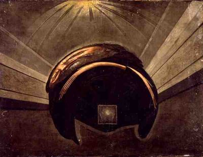 Bir Anamorfoz (tuval üzerine yağlı boya) by Jean Francois Niceron