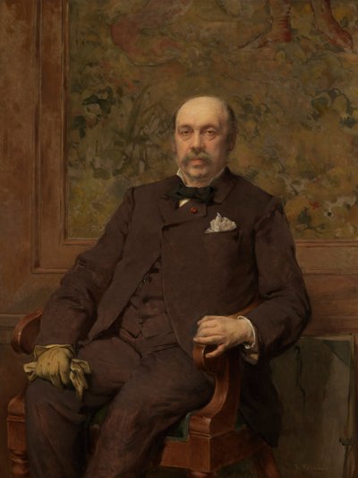 Otoportre (tuval üzerine yağlıboya) by Jean Francois Portaels