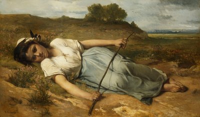 Çoban, 1870 by Jean Francois Portaels