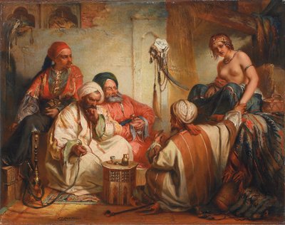 Köle Pazarı, 1853 by Jean Francois Portaels