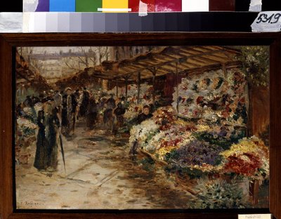 Çiçekçi. Jean Francois Raffaelli