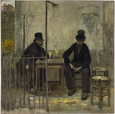Absinthe İçenler by Jean Francois Raffaelli