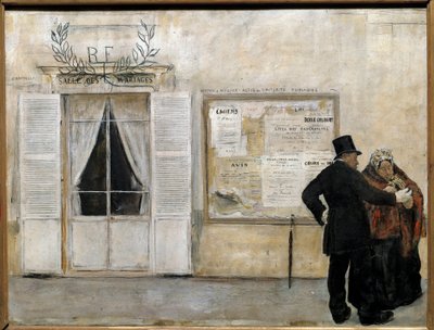 Düğünü bekleyen davetiyeler Jean francois Raffaelli (1850-1924), 1884