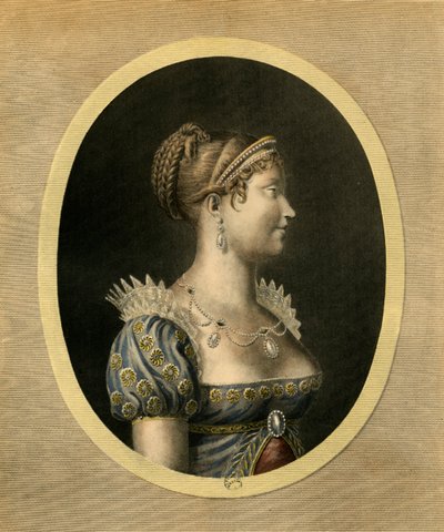 Marie Louise, Parma Düşesi, c1810, 1921. by Jean Francois Ribault